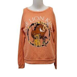 [Disney] The Lion King Orange Crewneck Sweater - Size M
